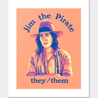 Jim The Pirate (They/Them) - Our Flag Means Death Posters and Art